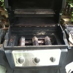 Inside inside the grill