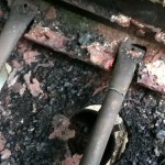 Broken tube broken gas tube