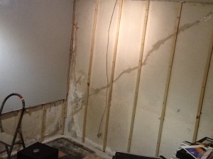 Walls gone